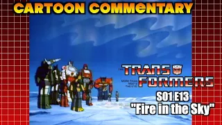 Cartoon Commentary: Transformers G1 S01 E13: Fire in the Sky