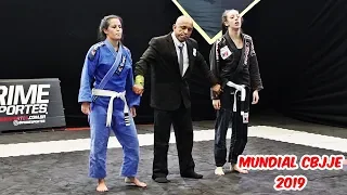 Jiu Jitsu - Faixa Branca Feminino - Mundial CBJJE - 2019