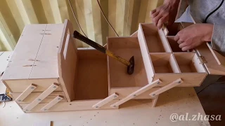 Самодельный ящик для инструментов / How To Make Toolbox