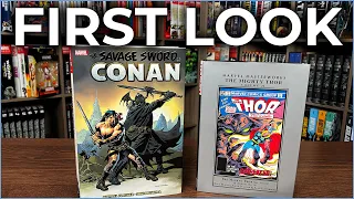 Savage Sword Of Conan  The Original Marvel Years Omnibus Vol  7 & Thor Masterworks Vol. 21