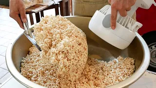 Great explosion sound! Japanese Puffed Rice [ASMR]