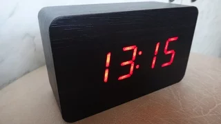 Настольные электронные часы - будильник