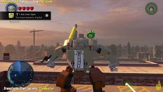 Lego Marvel Avengers: Manhattan Stan Lee in Peril Locations & I am Iron Stan Trophy/Achievement- HTG