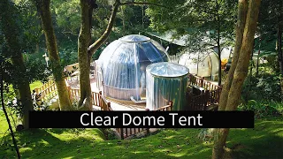Moxuanju Glamping Tent - Transparent Bubble Dome House | Glamping Dome Hotel | Clear Dome Tent
