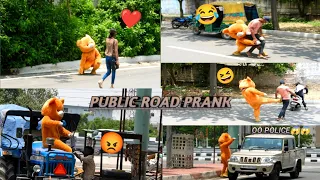 Public Road Prank   |  Teddy ne kari ek ki pitai | funny videos | AB TEDDY