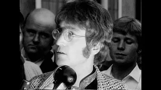 John Lennon and George Harrison Reaction To Brian Epstein Death [HQ]