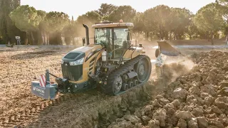 Aratura da scasso con CAT Challenger MT 775 E & Er.mo FS-1 | deep ploughing | Gioter Di GIovagnoli