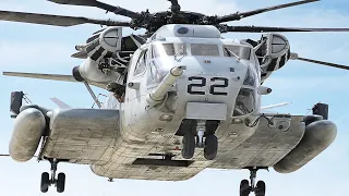 Largest US Helicopter Showing its Power During Super Heavy Lift