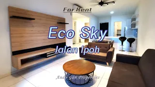 [For Rent] Eco Sky fully renovated & high floor with spectacular lake & city view.