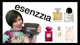 ESENZZIA : Probando equivalencias de Creed , By Kilian, Byredo, Roja Parfums y Armani Prive