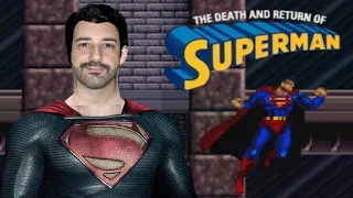 THE DEATH AND RETURN OF SUPERMAN (Super Nintendo) ATÉ ZERAR