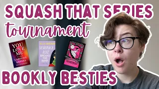 FINALLY GETTING TO REVIEW SOME BOOKS!!! II Squash that Series Team Round Vlog ft. Bookly Besties 💕👯