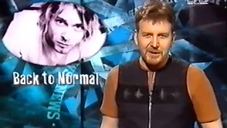Kurt Cobain in coma Rome 1994 news report MTV