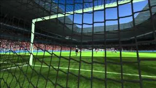FIFA 13 Demo Gameplay: Full Game AC Milan v Juventus: featuring Pirlo's midfield heatmap