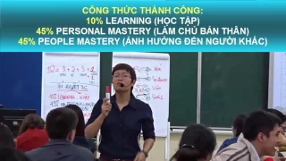 CÔNG THỨC THÀNH CÔNG - DÀNH CHO NHỮNG AI MONG MUỐN CÓ ĐƯỢC SỰ THÀNH CÔNG LỚN HƠN TRONG SỰ NGHIỆP