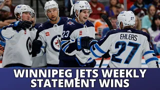 Winnipeg Jets statement wins over Colorado & Dallas | Winnipeg Jets Week in Review