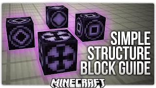 Minecraft 1.10 Structure Block Tutorial / Guide: Everything You NEED To Know!