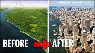Most Amazing Before And After Pictures Of Famous Cities !!