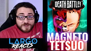 DEATH BATTLE: Magneto Vs Tetsuo - Largo Reacts