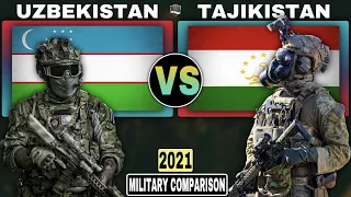 TAJIKISTAN VS UZBEKISTAN MILITARY POWER COMPARISON 2021