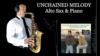 UNCHAINED MELODY - A.North/H.Zaret - Alto Sax&Piano - Free score