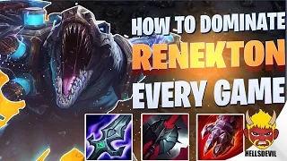 WILD RIFT | How To DOMINATE On Renekton! | Challenger Renekton Gameplay | Guide & Build