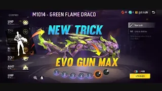 Diwali event free dimond & Evo M1014 Green Flame Draco MAX Level || how to max M1014 new tricks