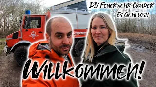 Vorstellung & Roomtour | DIY Feuerwehr Camper | Unimog U 1300 L | FEUERMOG