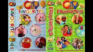 CITV Favourites for Under 5's (NIP 11057) and CITV Favourites For Over 5's (BNK 11058) 1999 UK VHS