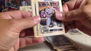 Opening a 2nd Blaster Box of 2017 Topps Gypsy Queen Baseball Cards - SICK GUM AD BACK AUTOGRAPH