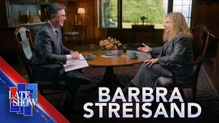 James Brolin, Rose Petals, and Cloning the Dog - Barbra Streisand Talks to Stephen Colbert (Part 2)