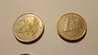 Penis on euro coins.