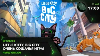 Little Kitty, Big City! Нажми "X" для "Мяу"! Играем через GFN.AM | GeForce NOW Армения