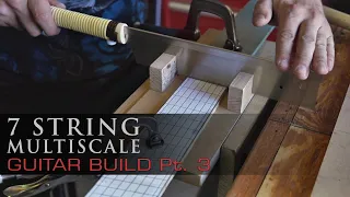 7 String Multiscale - Guitar Build - PART 3