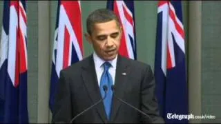 US President Barack Obama in Australia: Asia-Pacific region is key to the future