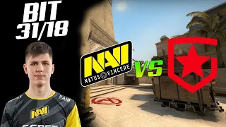 CSGO POV NAVI BIT (31/18) VS GAMBIT MIRAGE StarLadder CIS RMR 2021 04.07.21!