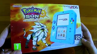 Unboxing Nintendo 2DS Pokemon Sun Special Edition