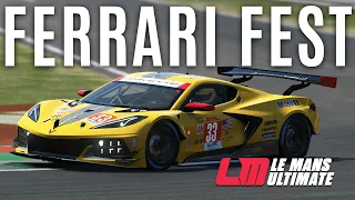 The Ferrari META is CRAZY | Le Mans Ultimate | Corvette C8.R GTE at Monza