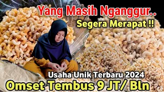 ISTRI IDAMAN PANDAI CARI UANG, MODAL MAKARONI 15 RB JADI 9 JT/Bln.Usaha Tanpa Pesaing 2024.Ide Usaha