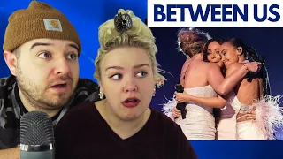 Little Mix - Between Us (Live - The Graham Norton Show) | COUPLE REACTION