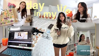 vlog: day in my life! (trader haul, healthy habits, makeup favs, fall shopping + more)