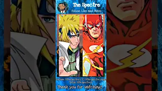 Minato Vs The Flash Isn't Close #anime #manga #dccomics #shorts