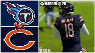 Titans vs Bears Week 1 Simulation (Madden 25 Rosters)