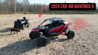 2024 Can-Am Maverick R First Rip!