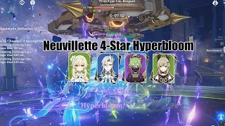 Neuvillette 4-star Hyperbloom Abyss Team and Build - Genshin impact