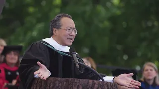 Cellist Yo-Yo Ma to Graduates: ‘Use Power Thoughtfully’