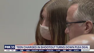 Teen charged in shootout with deputies turns down plea deal