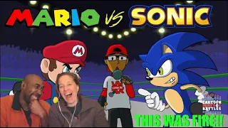 THIS WAS FIRE | MARIO vs SONIC - Cartoon Beatbox Battles - Verbalase REACTION Sonic Vs Mario