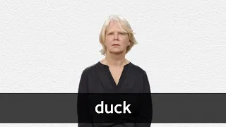 How to pronounce DUCK in American English