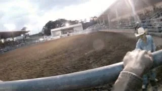 gopro: bull rider pov view  at bull ride mania 7/20/2013